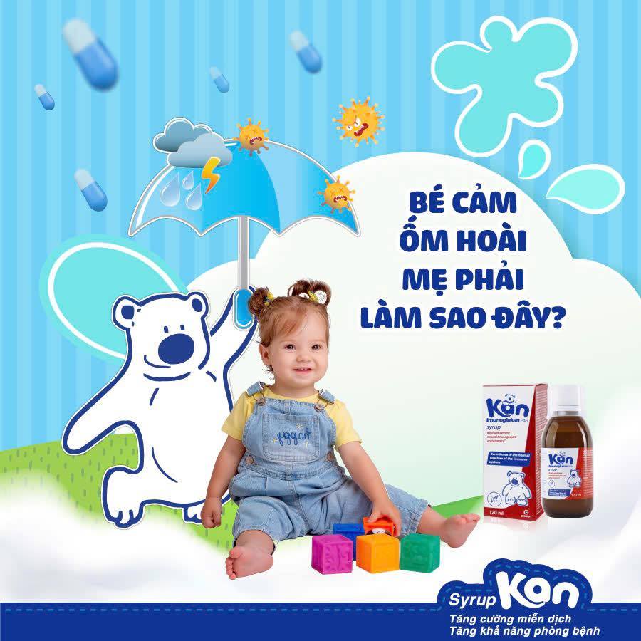 Ảnh Siro Kan ImunoGlukan hỗ trợ miễn dịch nâng cao sức đề kháng cho bé - chai 120ml 4
