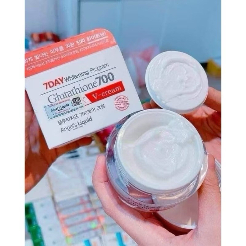 7day whitening program glutathione 700 v cream Kem dưỡng 7 Day Glutathione700 V-Cream 50ml endocrinology The Role of Glutathione Size:Pack of 4 (Apply sunscreen during the