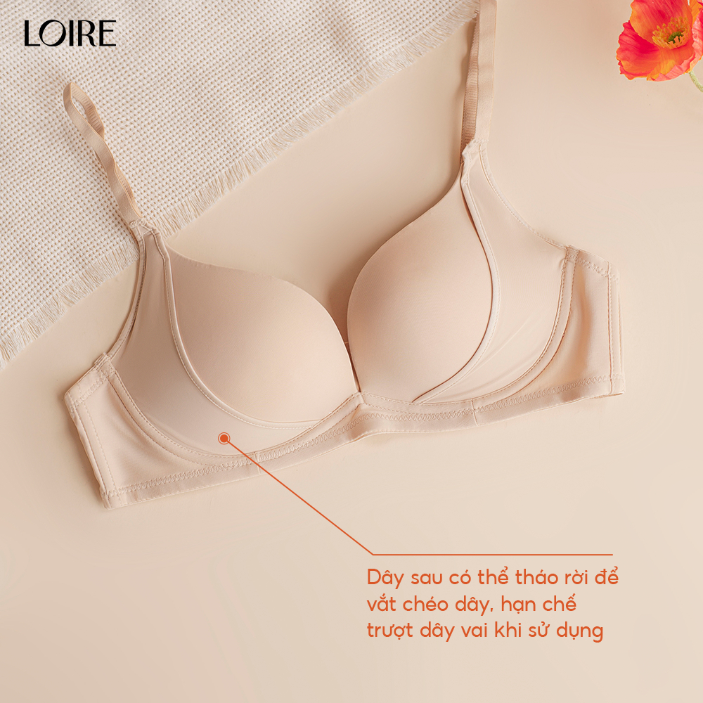 Ảnh Áo Lót Không Gọng Đệm Mỏng Mềm Gom Ngực Tự Nhiên Loirechic AL250301 4