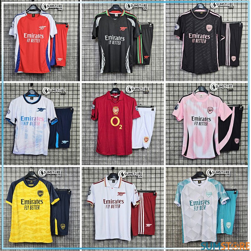 Áo Arsenal - Tổng Hợp Các Mẫu Áo Bóng Đá Mới Nhất Của CLB Arsenal - Vải ...