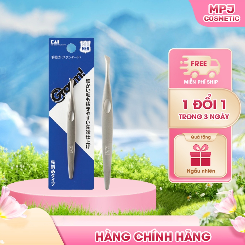 Nhíp Nhổ Lông Mày, Nhổ Râu Kai 000HC3043 (Màu Xanh) | Shopee Việt Nam
