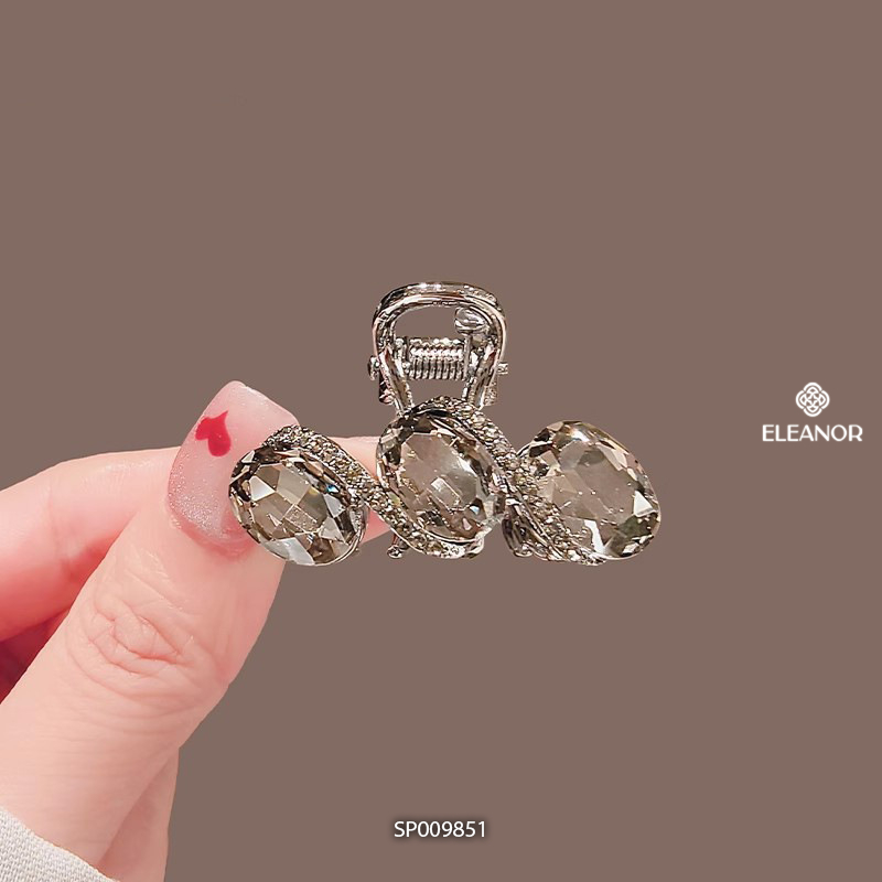 Kẹp tóc nữ Eleanor Accessories đa dạng kiểu dáng thiết kế đính đá kẹp tóc mái phụ kiện tóc 9370