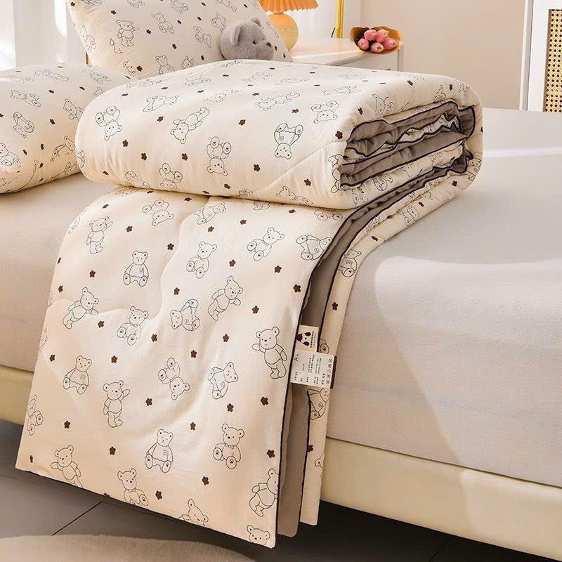 Ảnh Mền Chăn Đũi mềm Trần bông  boss decor mềm mịn mát 1