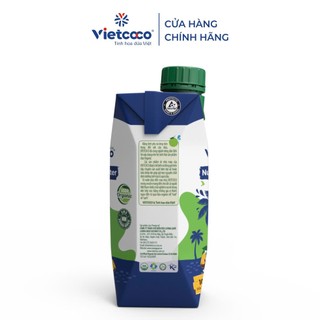 [HỎA TỐC] Nước Dừa Tươi Hữu Cơ Vietcoco 330ml - Xanhsam Natural & Organc