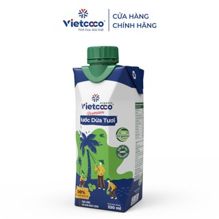 [HỎA TỐC] Nước Dừa Tươi Hữu Cơ Vietcoco 330ml - Xanhsam Natural & Organc