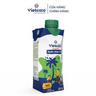 [HỎA TỐC] Nước Dừa Tươi Hữu Cơ Vietcoco 330ml - Xanhsam Natural & Organc