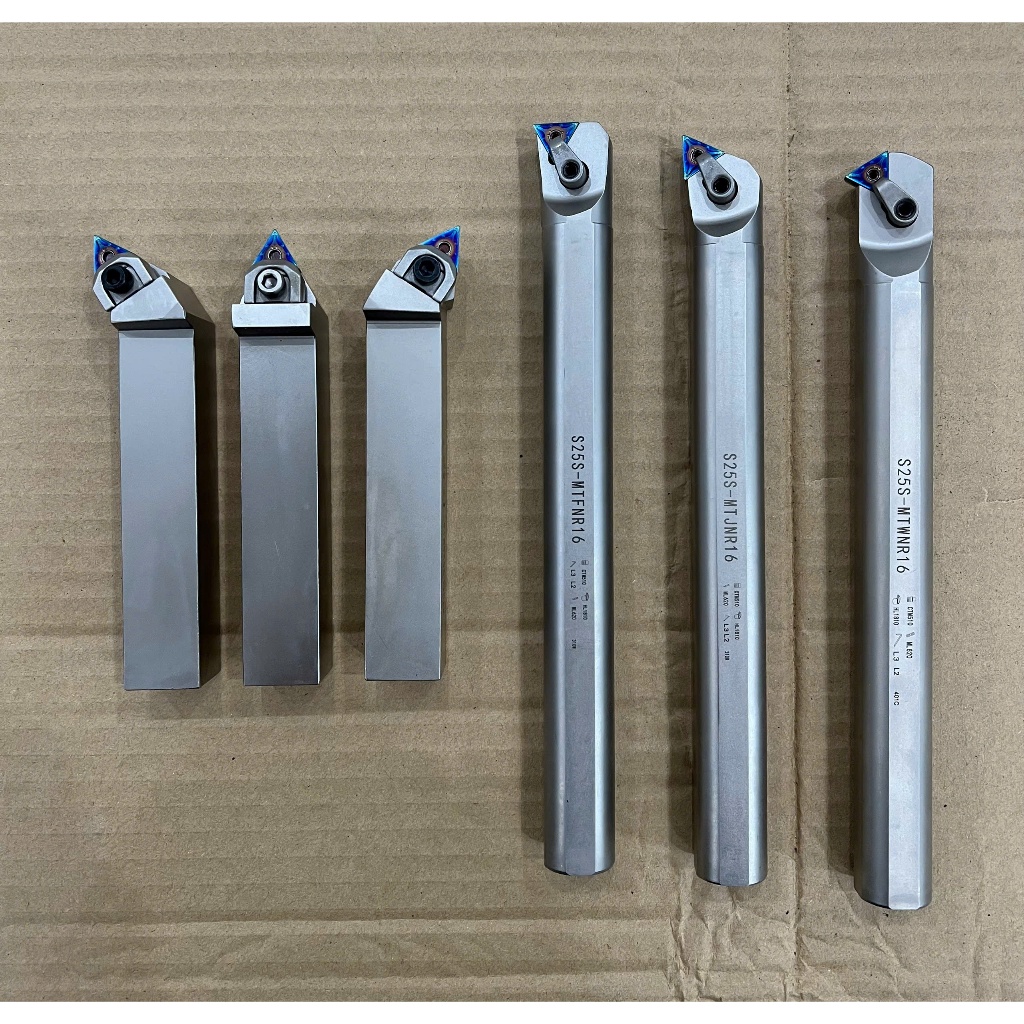 Bộ cán tiện lắp chip T16 -TNMG làm bằng thép-thép chống rung trắng tiện chống rung tốt và bền