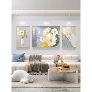 Bộ Tranh Treo Tương Phong Cách Thiên Nhiên Hiện Đại Tráng Gương In UV Cao Cấp Trang Trí Nhà Cửa LÀm Quà Tặng Tân Gia