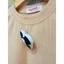 Áo crop top thun gân kèm tag mickey