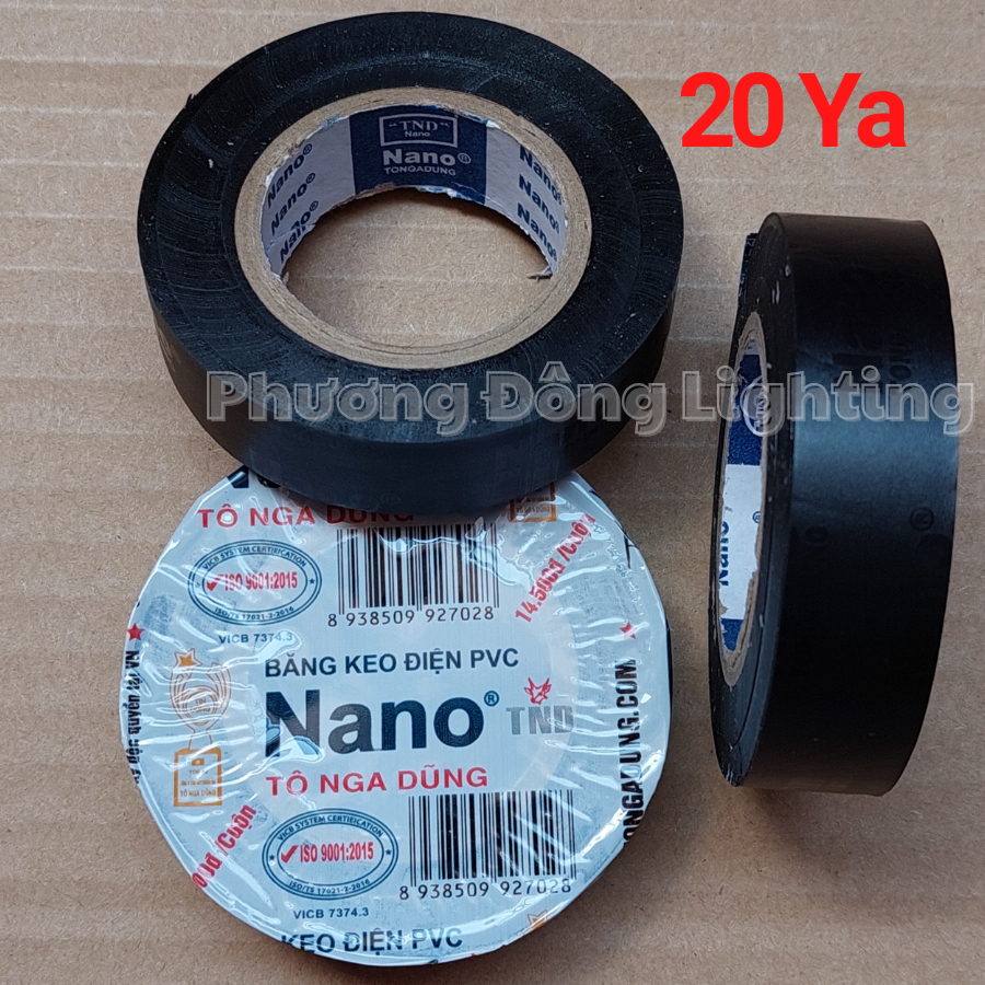 COMBO 2 Băng keo điện nano Tô Nga Dũng 10ya- 20ya- 30ya