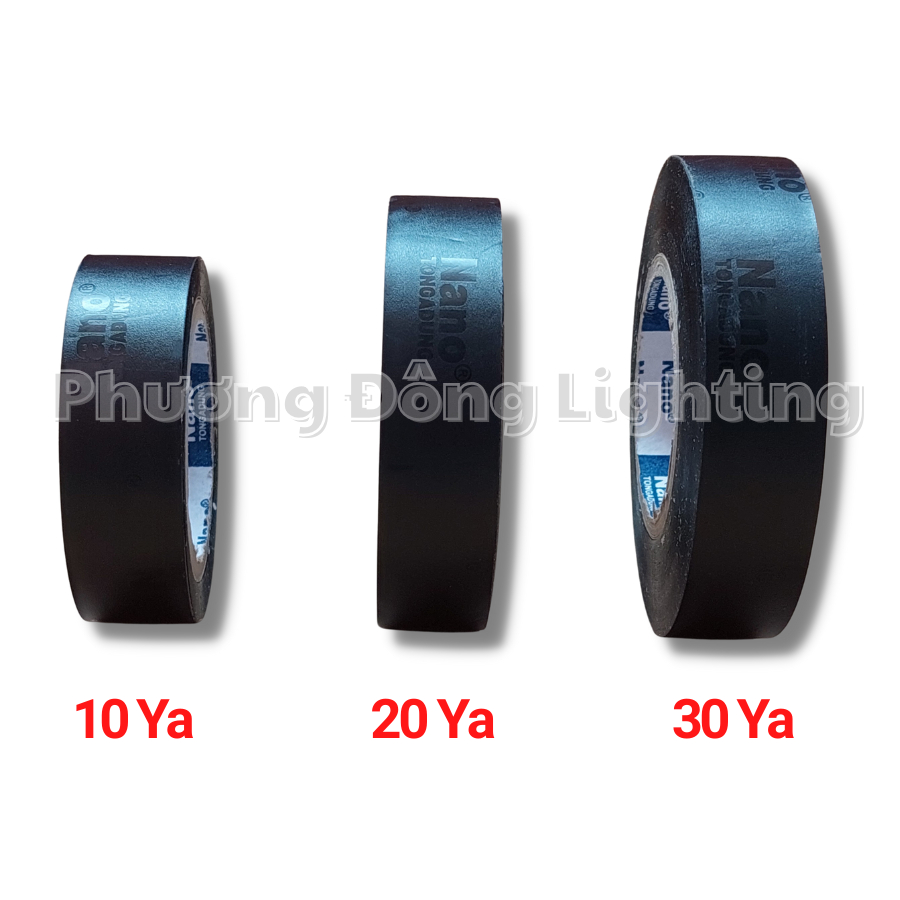 COMBO 2 Băng keo điện nano Tô Nga Dũng 10ya- 20ya- 30ya