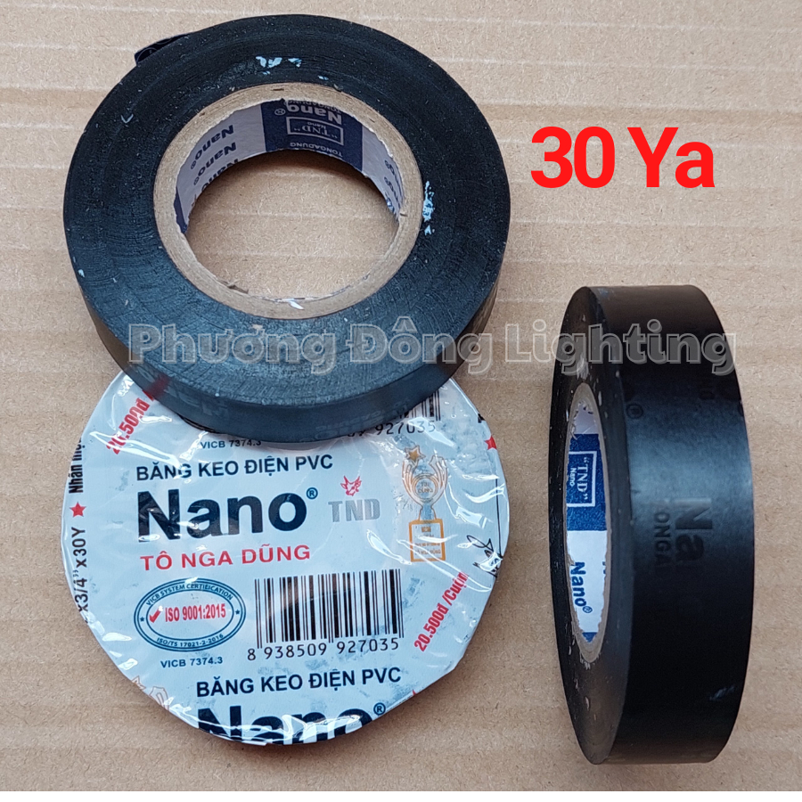 COMBO 2 Băng keo điện nano Tô Nga Dũng 10ya- 20ya- 30ya