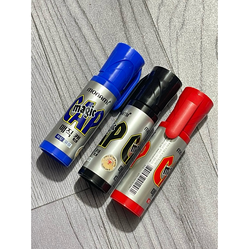 Bút long dầu Monami Magic Cap Permanent Maket | Shopee Việt Nam
