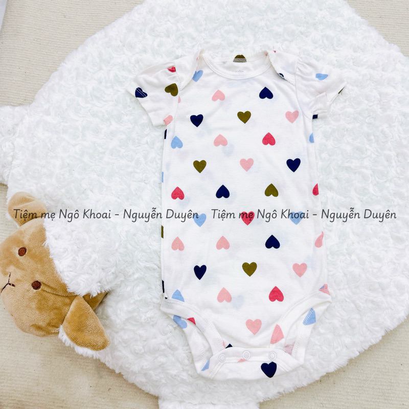 [MD201]❤️0-3M BÉ GÁI LINK 2❤️body chip/ áo liền thân ngắn tay xuất xịn cho bé gái 3-5kg
