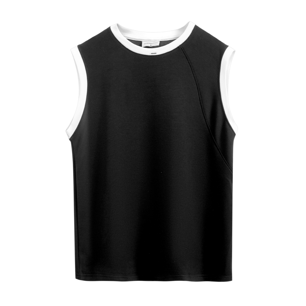 Áo TANK TOP Nam Hàn Quốc Chất Vải Cotton 250MSG, Thấm Hút Mồ Hôi, Chống Nhăn, Thoải Mái - SHINGHAI