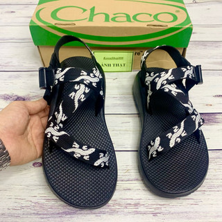 Dép Xăng Đan Nam Chaco Quai Thổ Cẩm Mã D206