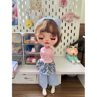 Set 3 món áo thun quần dài size blythe,ob24,xinyi