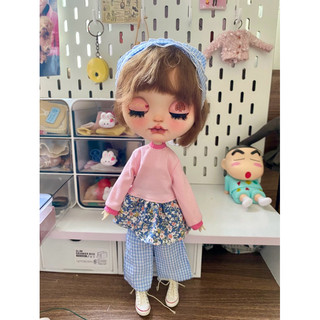 Set 3 món áo thun quần dài size blythe,ob24,xinyi