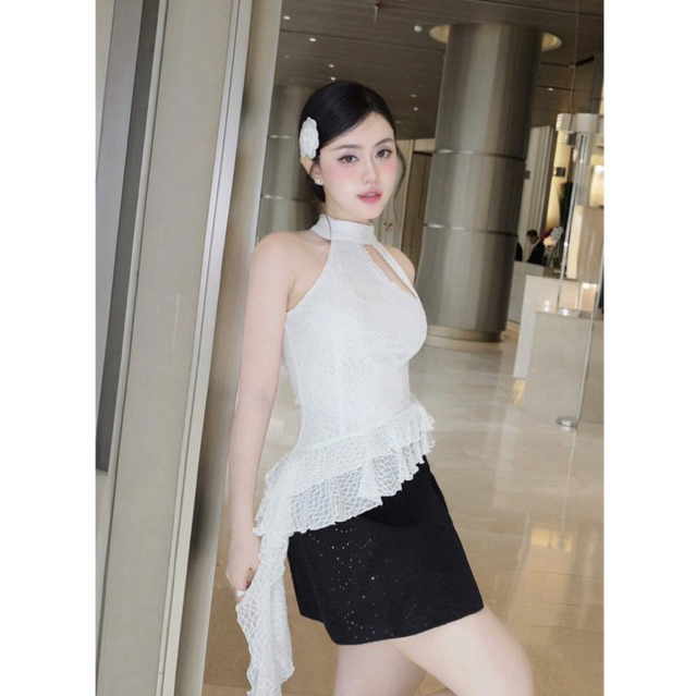 Kẹp tóc hoa lụa CN new hot cho bạn gái