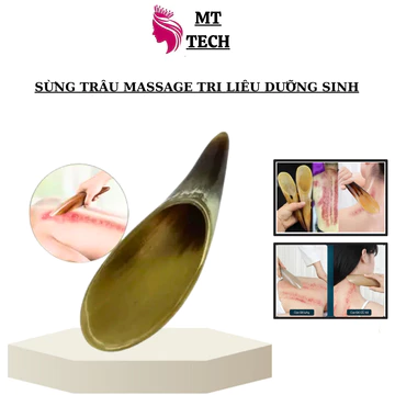 Sừng Trâu Cạo Gió, Day Ấn Huyệt Sừng Trâu | Massage Dụng Cụ Diện Chẩn Chuyên Dụng Dành Cho Dưỡng Sinh.