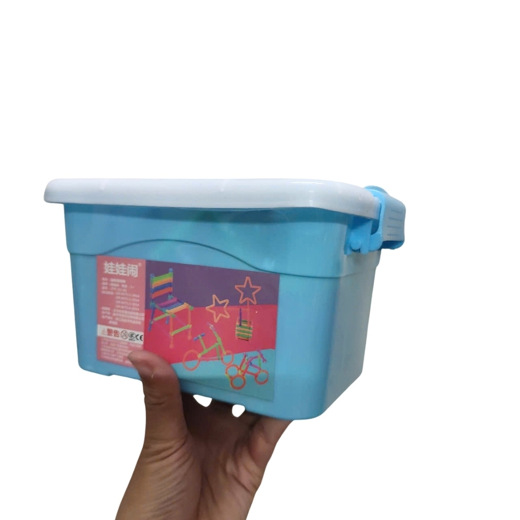 Đồ chơi xếp hình que lắp ráp sáng tạo cho bé thông minh và phát triển tư duy
