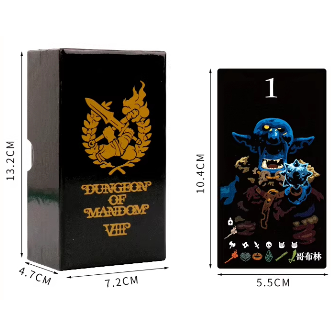 [Luật Việt] Boardgame Dungeon of Mandom VIII Thám hiểm hầm ngục