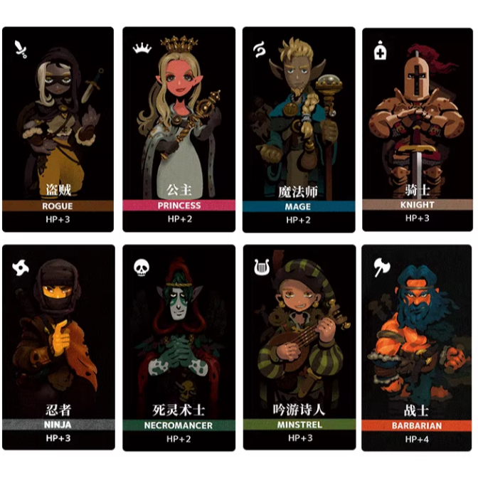 [Luật Việt] Boardgame Dungeon of Mandom VIII Thám hiểm hầm ngục