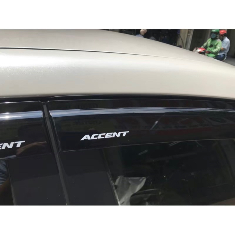 Vè che mưa xe Huyndai Accent 2018-2026 nhựa ABS hàng cao cấp