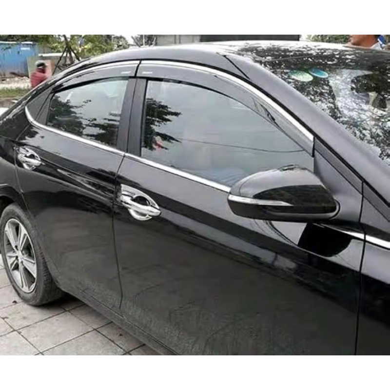Vè che mưa xe Huyndai Accent 2018-2026 nhựa ABS hàng cao cấp