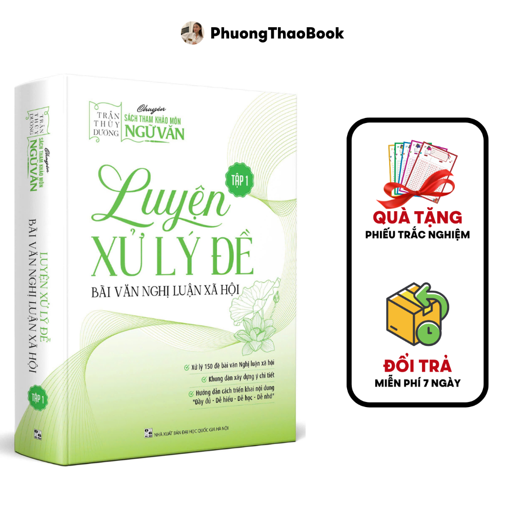 Ảnh Combo sách Ngữ Văn cô Trần Thùy Dương: Dẫn chứng NLXH, Nâng cao văn phong, HSGQG Ngữ Văn, Tư duy hình ảnh, Đoạn văn NLXH 1