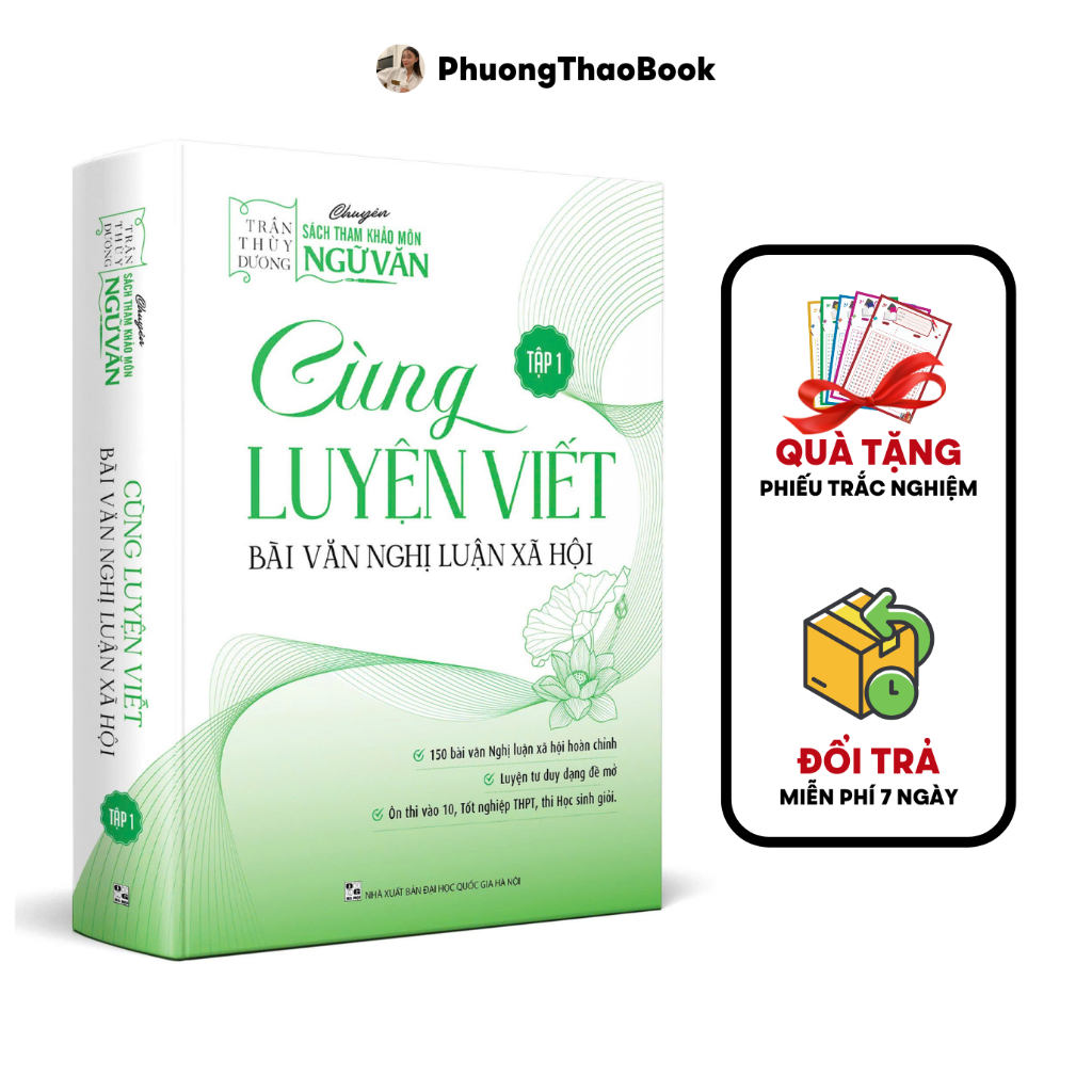 Ảnh Combo sách Ngữ Văn cô Trần Thùy Dương: Dẫn chứng NLXH, Nâng cao văn phong, HSGQG Ngữ Văn, Tư duy hình ảnh, Đoạn văn NLXH 2