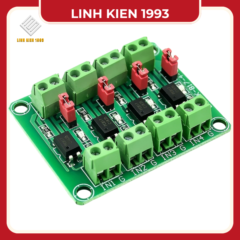 Module opto 4 kênh cách ly quang dùng pc817 | Shopee Việt Nam