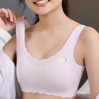 Set 2 Áo Lá Cho Bé Gái Su (Size 25-60Kg) Kèm Mút, Áo Lót Học Sinh Mềm Mịn Thoáng Mát King Shop A-741