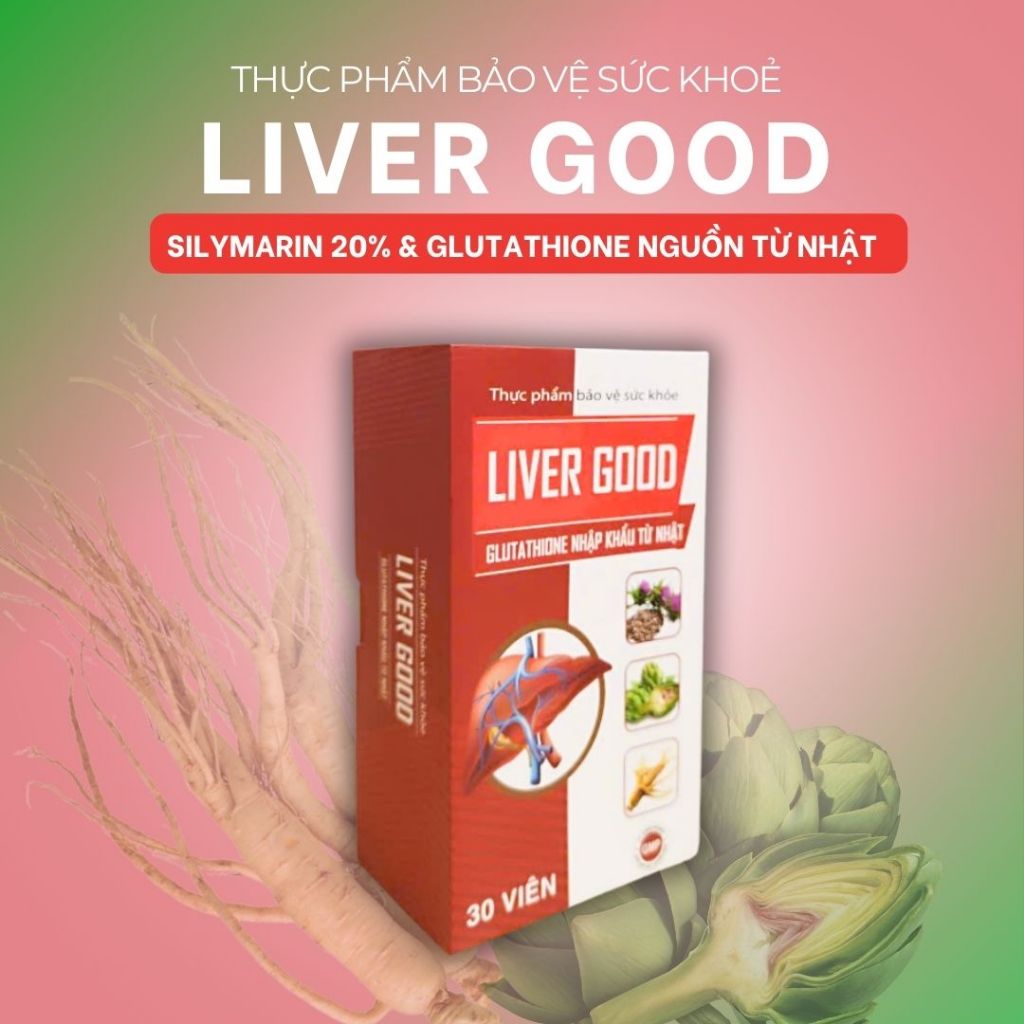 Ảnh Viên uống mát gan Liver Good giúp thanh nhiệt, tăng cường chức năng gan (hộp 30 viên) 3