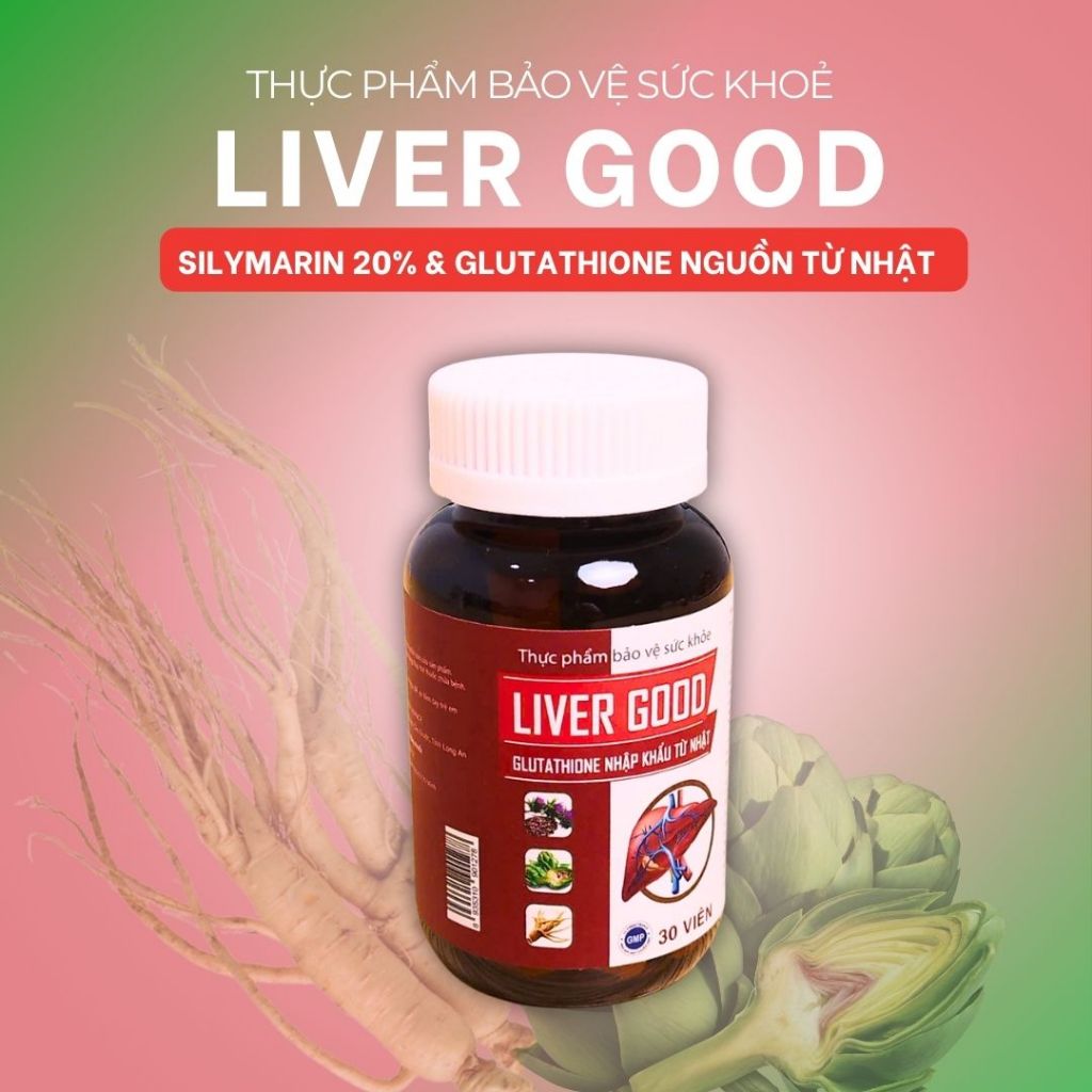 Ảnh Viên uống mát gan Liver Good giúp thanh nhiệt, tăng cường chức năng gan (hộp 30 viên) 4