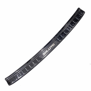 Ốp chống trầy cốp trong, ngoài xe Kia Soluto 2018 - 2021, 2022, 2023, 2024, 2025 Vân TITAN phay xước cao cấp