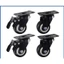 Bánh xe đẩy hàng 50mm chịu tải 150kg gắn cho xe kéo xe