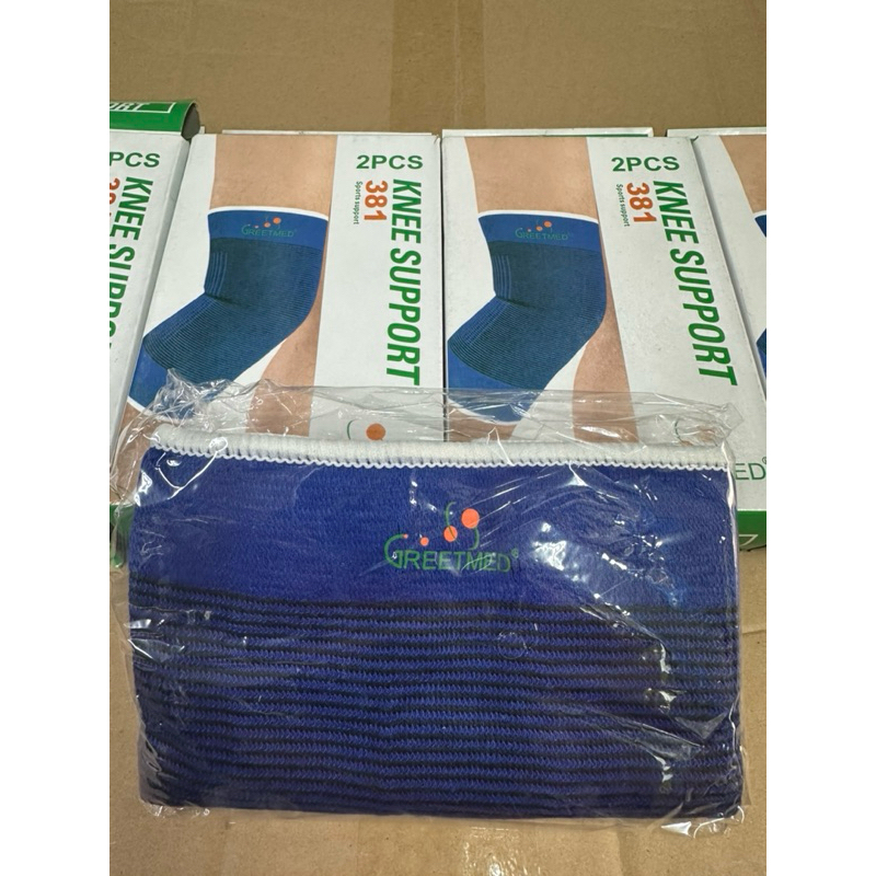 Hộp 1 cái Băng thun Bó đầu gối, băng thun đầu gối Knee Support 381