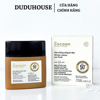 Sữa Chống Nắng Bí Đao Quang Phổ Rộng Cocoon Winter Melon Sun Fluid SPF 50+ PA++++ 50ml