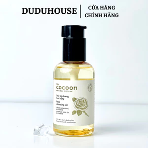 Dầu Tẩy Trang Hoa Hồng Cocoon Rose Cleansing Oil Sạch Sâu Dưỡng Ẩm Dịu Nhẹ 310ml