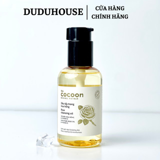 (Hàng Công TY) Dầu Tẩy Trang Hoa Hồng Cocoon Rose Cleansing Oil Sạch Sâu Dưỡng Ẩm Dịu Nhẹ 310ml