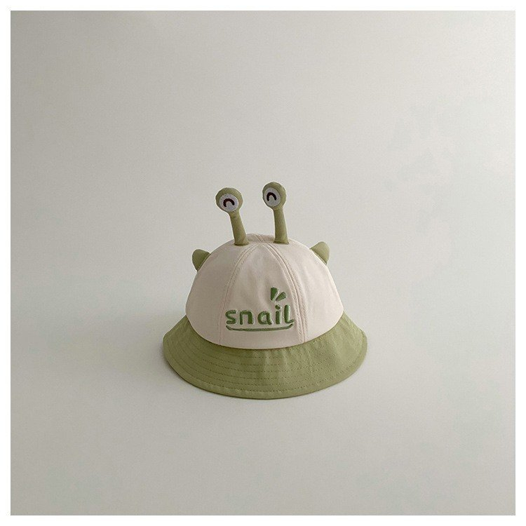Mũ vành nón tai bèo ỐC SÊN đáng yêu cho bé trai bé gái. chất liệu Cotton mềm mịn, thoáng khí saubabi