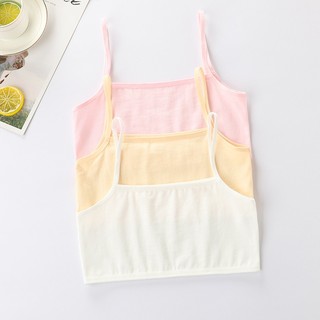 Set 3 Áo Lá Cho Bé Gái Mới Lớn (Size 22-47Kg), Áo Lót Lá Học Sinh Cotton Thoáng Khí King Shop A-032