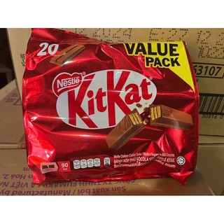 Túi 10 thanh SOCOLA KITKAT THANH 2F 17G date mới
