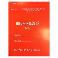 .Hóa đơn bán lẻ 2 liên,1 liên  giấy đẹp