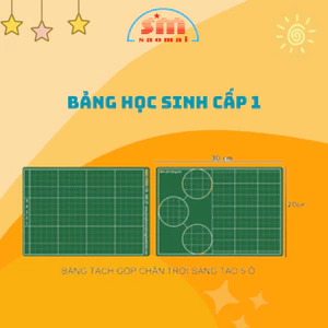 Bảng Học Sinh 5 Ô LY Lớp 1 Theo Chương Trình Học Mới Chân Trời Sáng Tạo Văn Phòng Phẩm Sao Mai