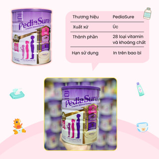Sữa Bột PediaSure Úc Mẫu Mới 850g Giúp Tăng Sức Đề Kháng, Bổ Sung Vitamin Hỗ Trợ Tiêu Hoá Cho Bé