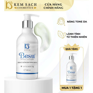 Kem ủ Trắng Da Toàn Thân Besu mua 1 tặng 1