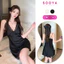 Váy Ngủ Lụa Satin Cao Cấp Mềm Mại Phối Ren Nơ Ngực Ôm Dáng Gợi Cảm | SOOYA N111