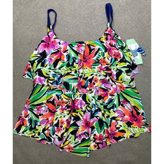 Áo tankini kín đáo che bụng, đồ bơi dấu dáng họa tiết hoa nổi bật, đa dạng, có đệm ngực hàng VNXK